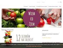 Tablet Screenshot of produkty-tradycyjne.pl